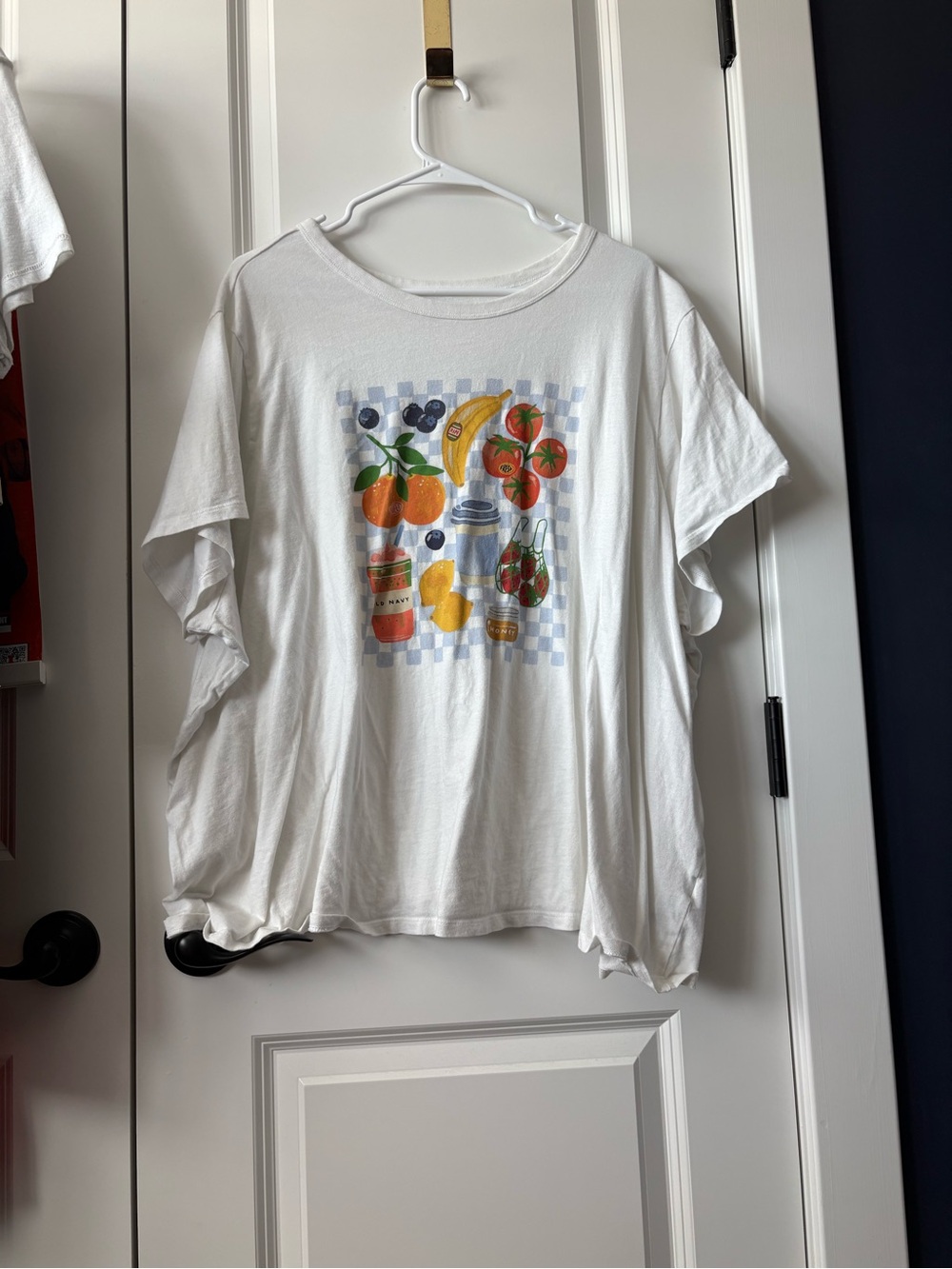 White Fruit Graphic Tee - Women's Everywhere Top